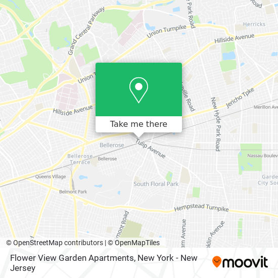 Flower View Garden Apartments map