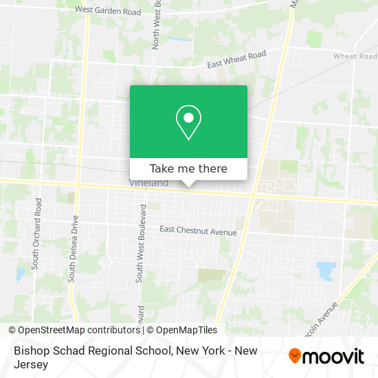 Bishop Schad Regional School map