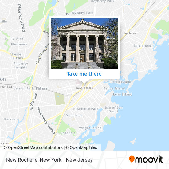 Mapa de New Rochelle
