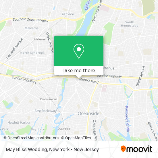 Mapa de May Bliss Wedding