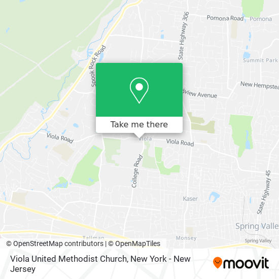 Viola United Methodist Church map