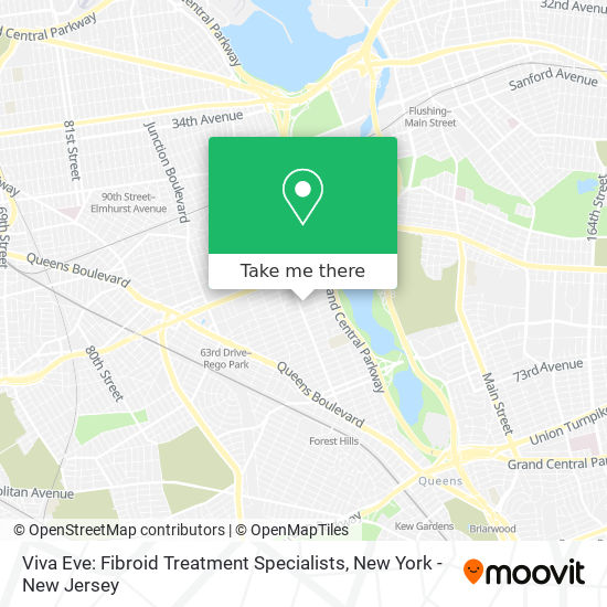 Viva Eve: Fibroid Treatment Specialists map