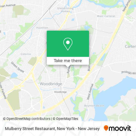 Mulberry Street Restaurant map