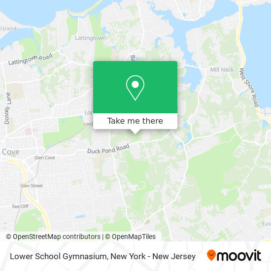 Lower School Gymnasium map