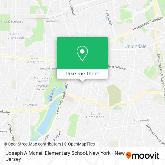 Joseph A Mcneil Elementary School map