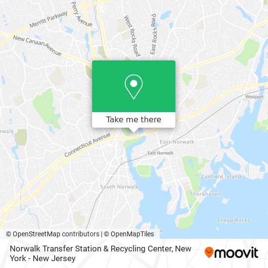 Norwalk Transfer Station & Recycling Center map
