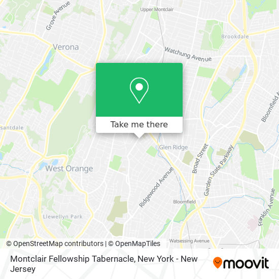 Mapa de Montclair Fellowship Tabernacle