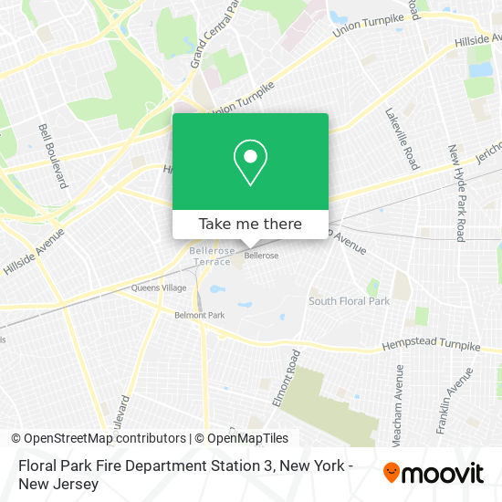 Floral Park Fire Department Station 3 map