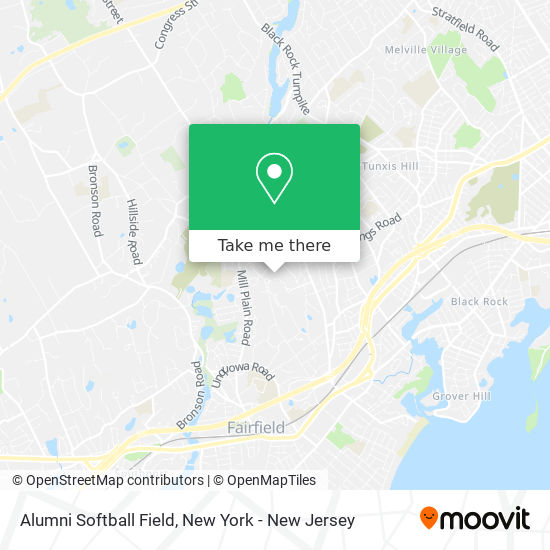 Mapa de Alumni Softball Field