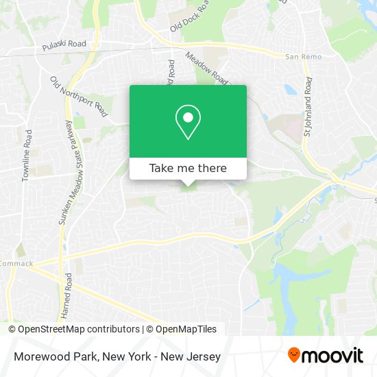 Morewood Park map