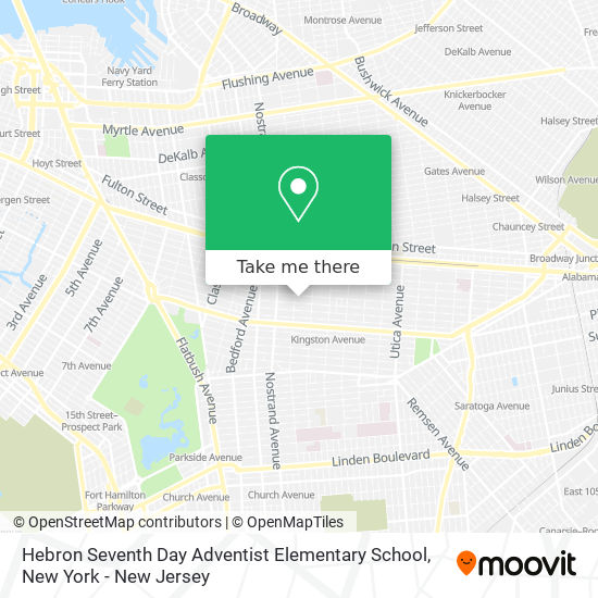Hebron Seventh Day Adventist Elementary School map