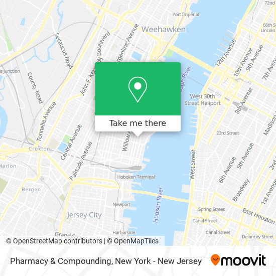 Pharmacy & Compounding map