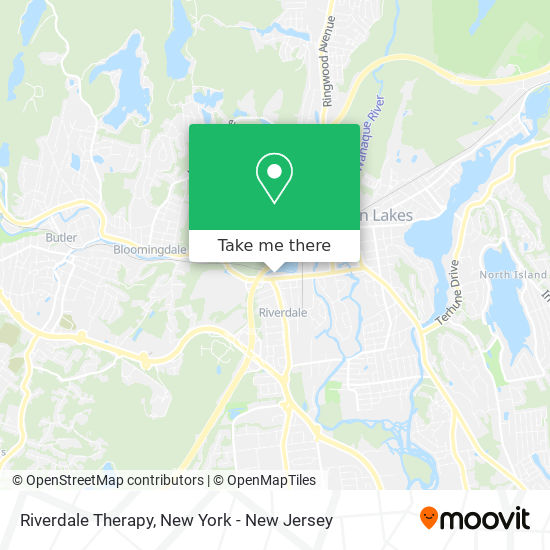 Riverdale Therapy map