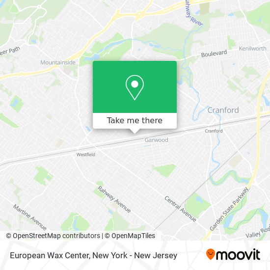 European Wax Center map