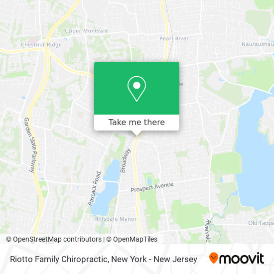 Riotto Family Chiropractic map