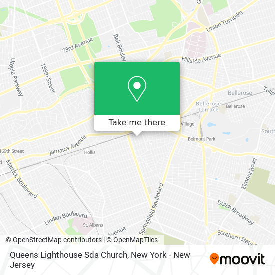 Queens Lighthouse Sda Church map