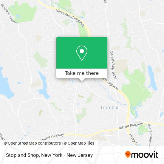 Stop and Shop map