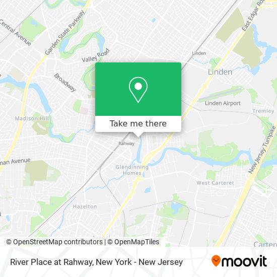 Mapa de River Place at Rahway