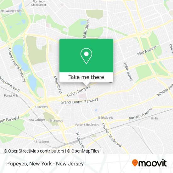 Popeyes map