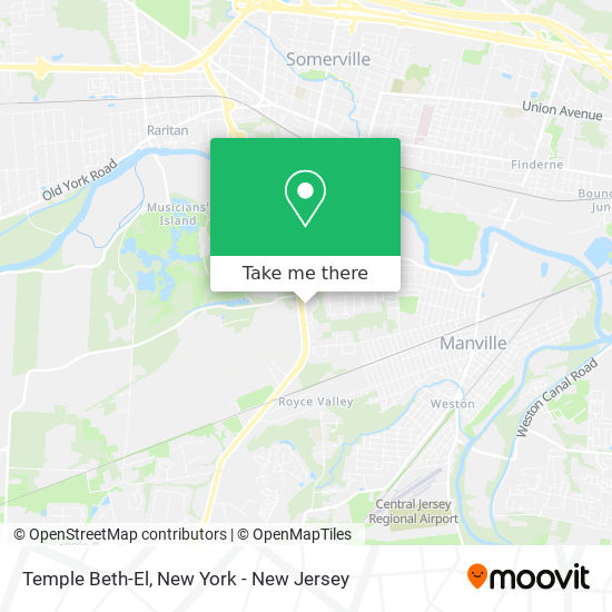 Mapa de Temple Beth-El