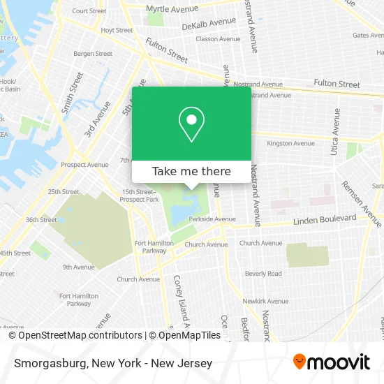 Smorgasburg map