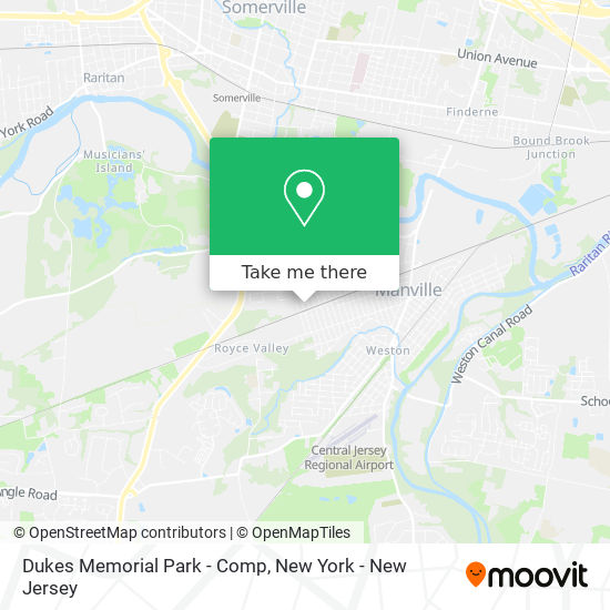 Dukes Memorial Park - Comp map