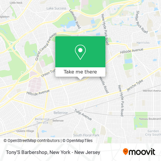 Mapa de Tony’S Barbershop