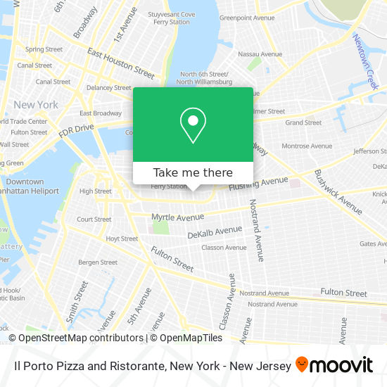 Mapa de Il Porto Pizza and Ristorante