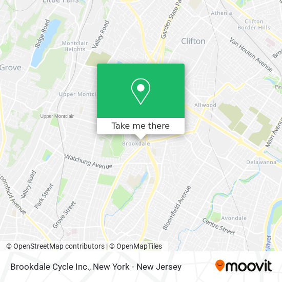 Brookdale Cycle Inc. map