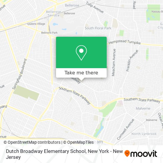 Dutch Broadway Elementary School map