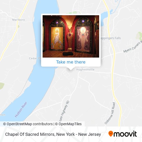 Chapel Of Sacred Mirrors map