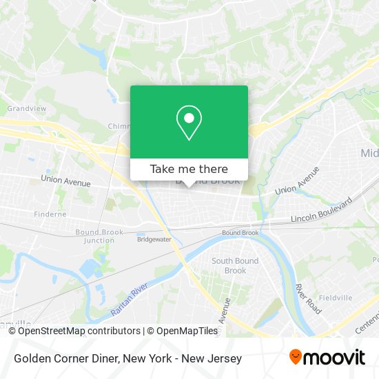 Golden Corner Diner map