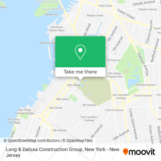 Mapa de Long & Delosa Construction Group