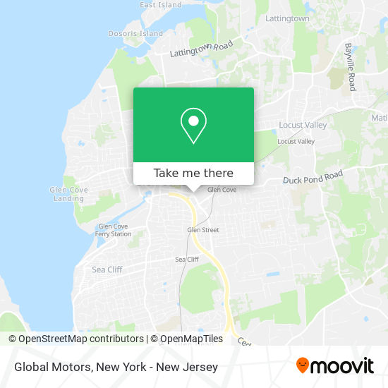 Mapa de Global Motors