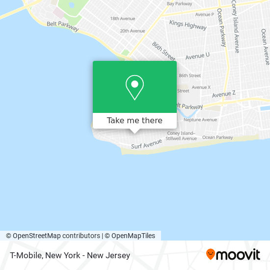 T-Mobile map