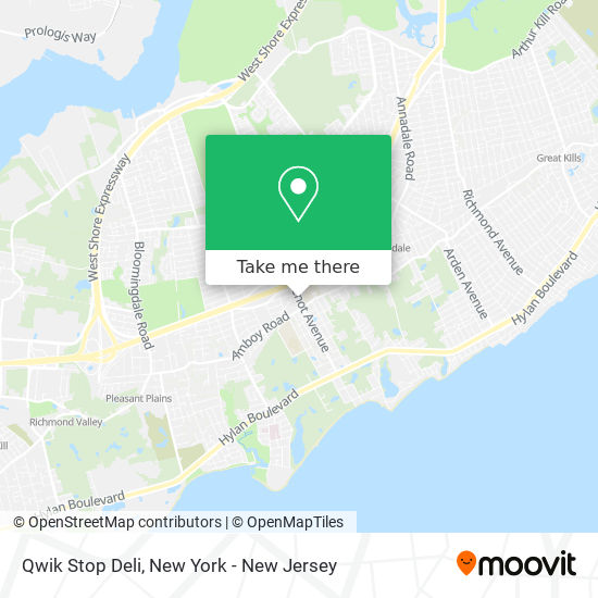 Qwik Stop Deli map