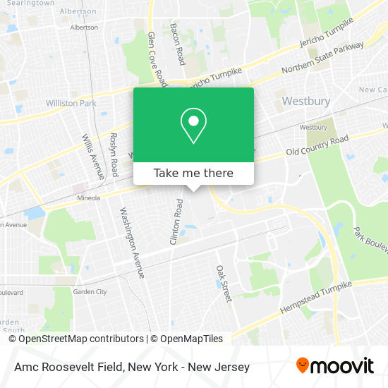 Mapa de Amc Roosevelt Field