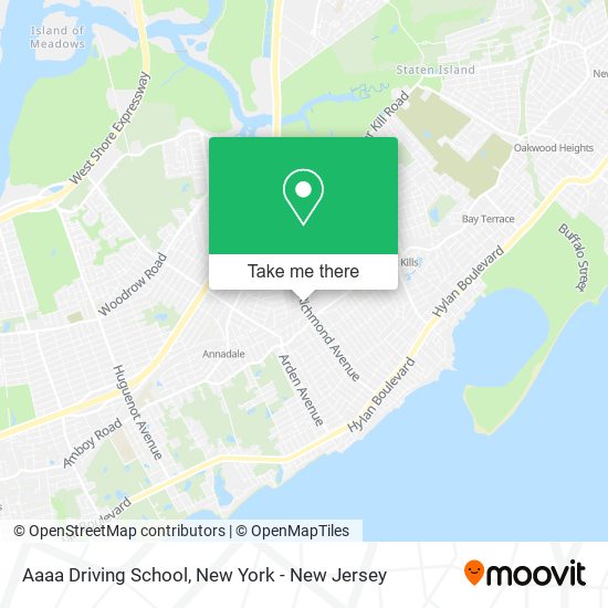 Mapa de Aaaa Driving School