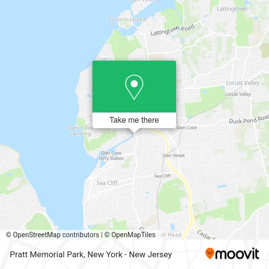 Pratt Memorial Park map