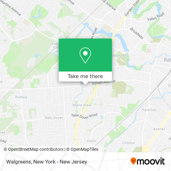 Walgreens map