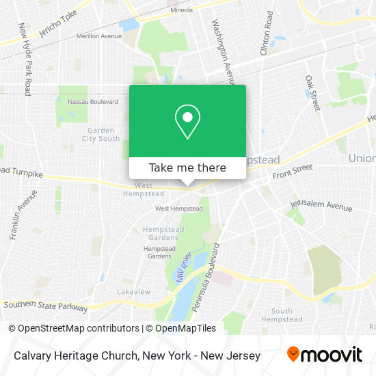 Calvary Heritage Church map