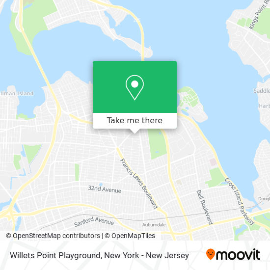 Mapa de Willets Point Playground