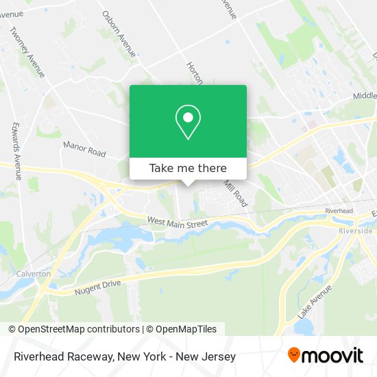 Mapa de Riverhead Raceway