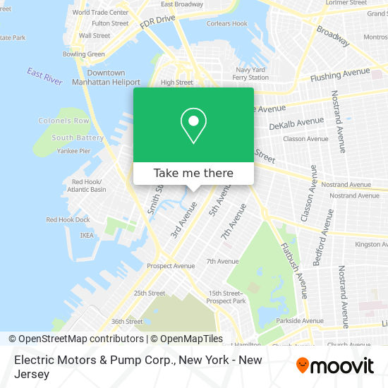 Electric Motors & Pump Corp. map