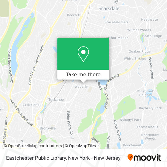 Mapa de Eastchester Public Library