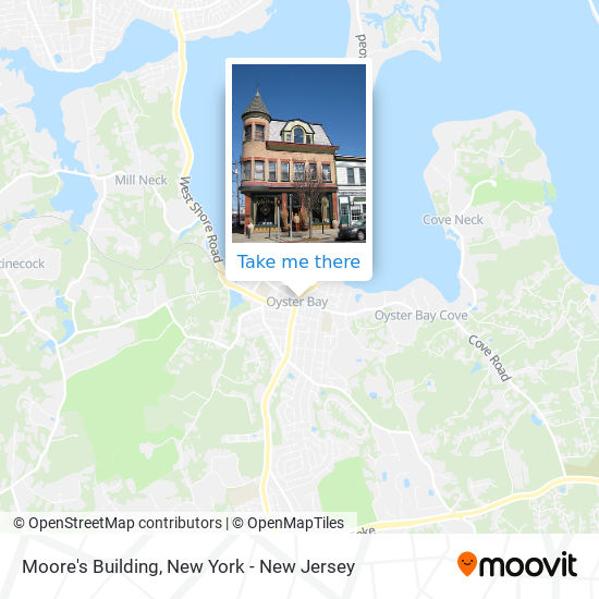 Moore's Building map