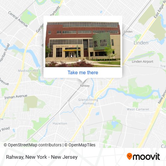 Rahway map