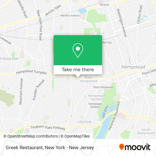 Greek Restaurant map