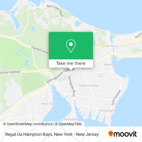 Mapa de Regal Ua Hampton Bays