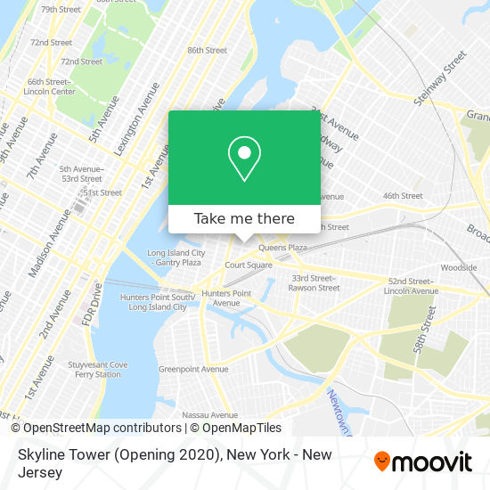 Mapa de Skyline Tower (Opening 2020)